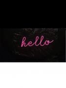 Neon Yazı Hello