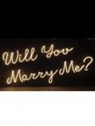 Neon Yazı Will You Marry Me