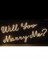 Neon Yazı Will You Marry Me
