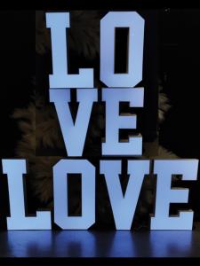 Işıklı Love Yazı